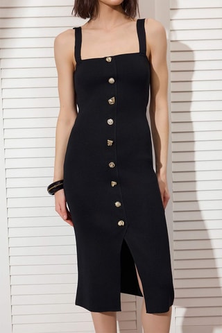 Robe droite - Noir