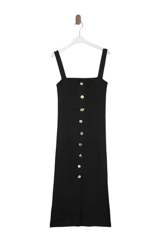Robe droite - Noir