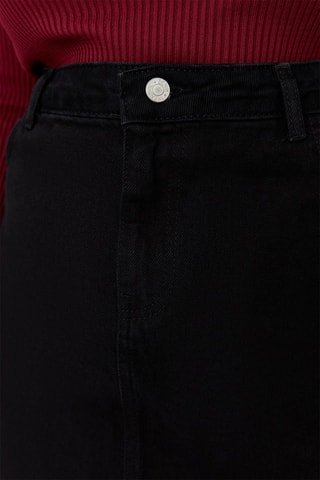 Jupe taille haute - Noir