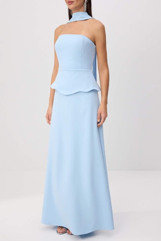 Robe bustier - Bleu clair