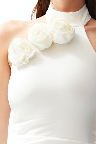 Robe longue - Blanc