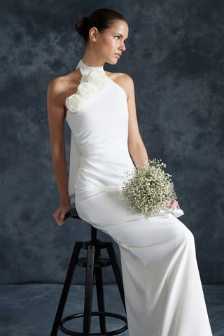 Robe longue - Blanc