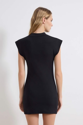 Robe fourreau - Noir