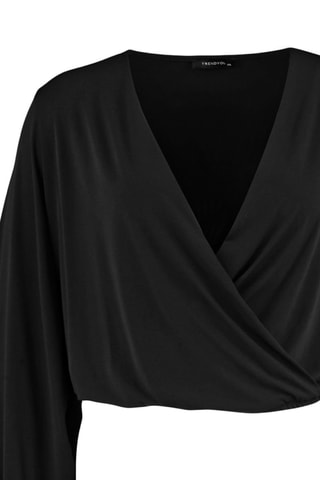 Blouse regular - Noir