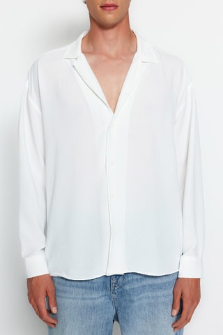Chemise oversize - Blanc