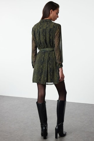 Robe droite - Vert