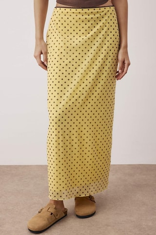 Jupe longue - Jaune