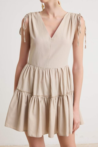 Robe patineuse - Beige