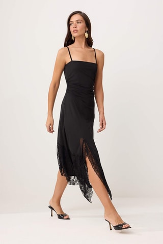 Robe midi - Noir