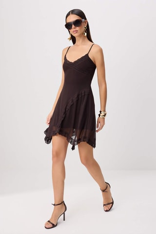 Robe patineuse - Marron
