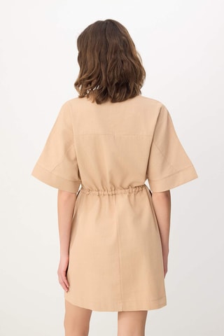 Robe droite - Beige