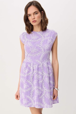 Robe patineuse - Violet
