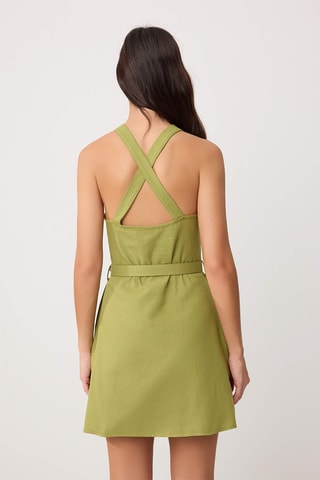 Robe chemise - Vert