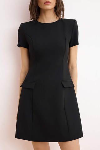 Robe trapèze - Noir