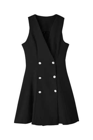 Robe patineuse - Noir