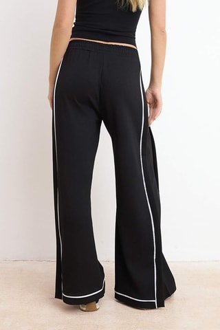 Pantalon wide legs - Noir