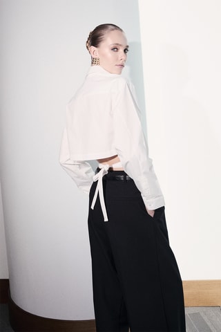 Chemisier court - Blanc
