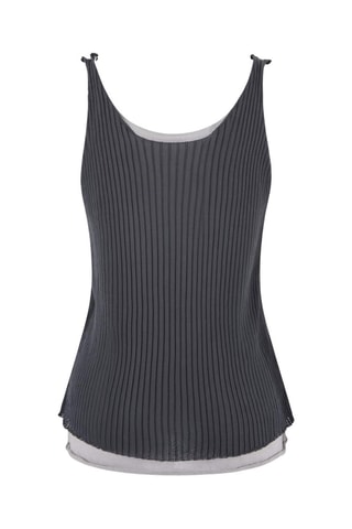 Top trompe-l’œil - Anthracite