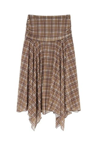 Jupe patineuse - Marron