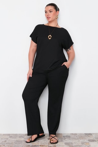T-shirt et pantalon - Noir