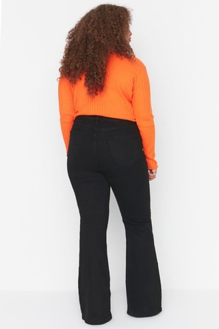 Jean taille haute - Noir