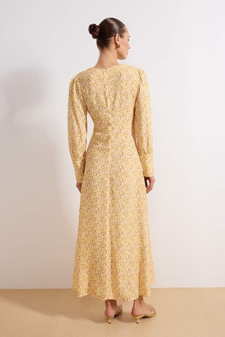 Robe longue - Jaune
