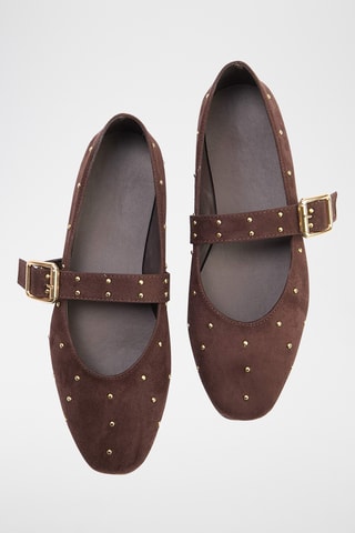 Babies en nubuck - Marron foncé