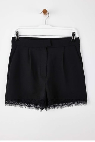Short taille haute - Noir