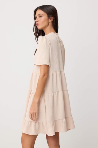 Robe trapèze - Beige