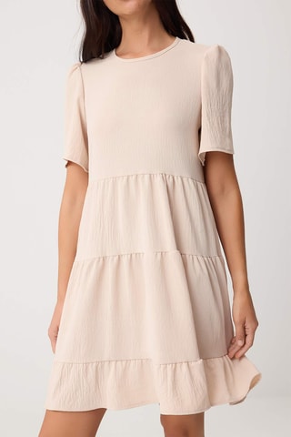 Robe trapèze - Beige