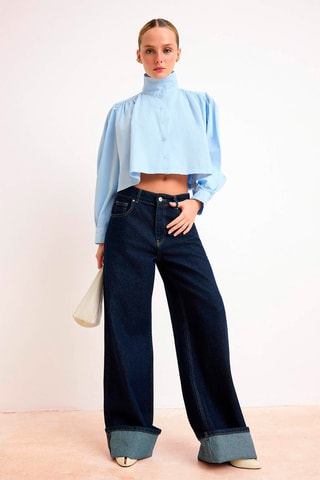 Blouse - Bleu