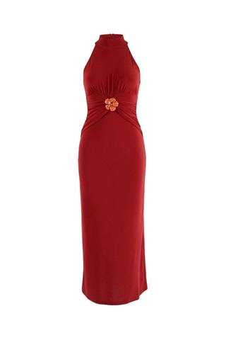 Robe midi - Orange