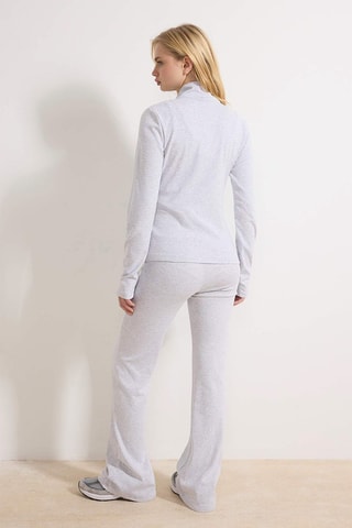 Veste et pantalon taille haute - Gris