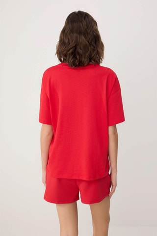 T-shirt et short - Rouge