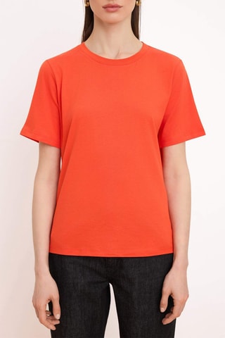T-shirt regular - Rouge
