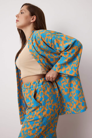 Kimono et pantalon - Orange