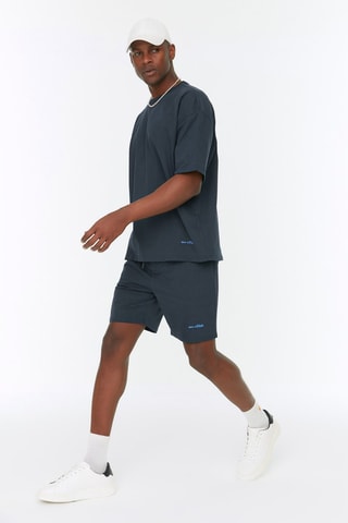 T-shirt et bermuda - Bleu