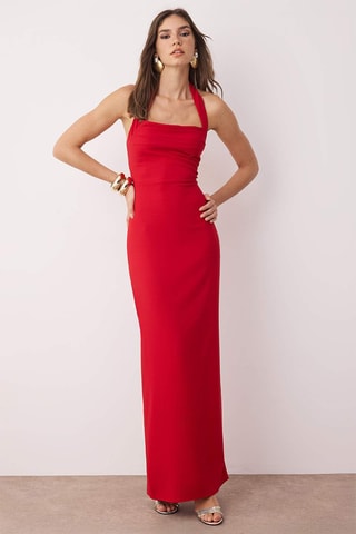 Robe longue - Rouge