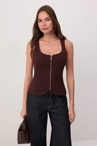 Top - Marron