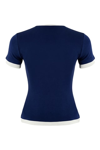 Top - Bleu marine