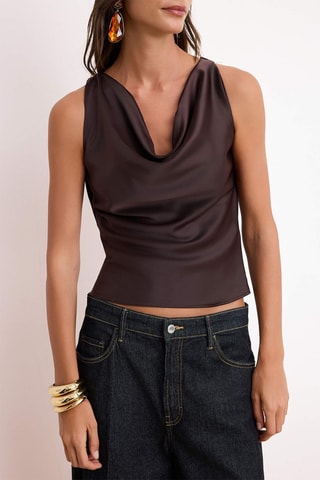 Top - Marron foncé