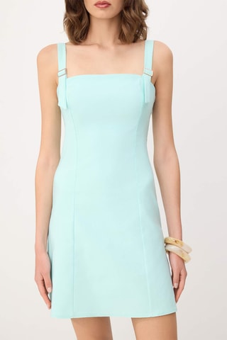 Robe droite - Turquoise