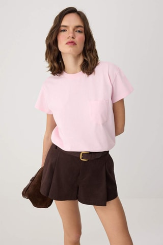 T-shirt regular - Rose