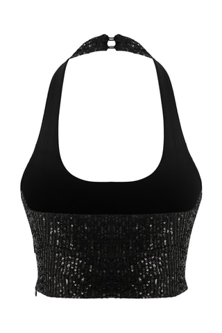 Crop top - Noir