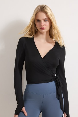 Crop top - Noir