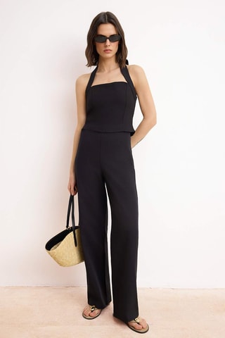 Top et pantalon - Noir