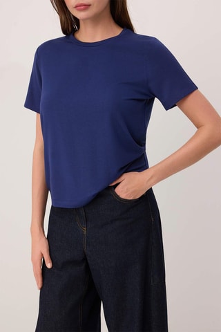 T-shirt regular - Bleu