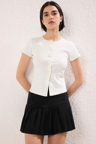 Top - Blanc