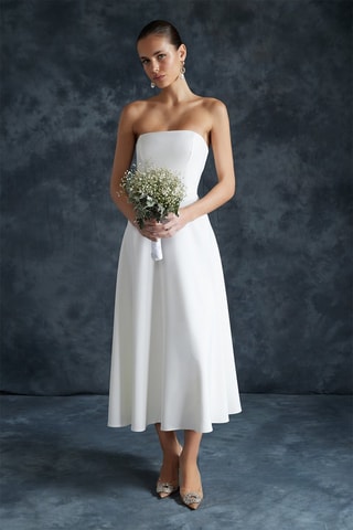 Robe bustier - Blanc