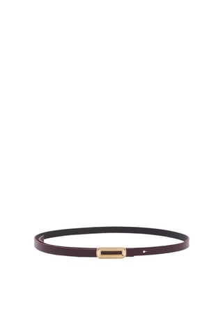 2 ceintures - Beige et rouge